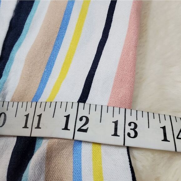 FOREVER 21 multi color striped romper S - Picture 6 of 7